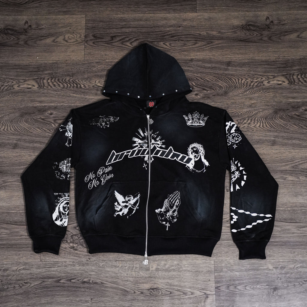 Divine Mercy Zip Hoodie