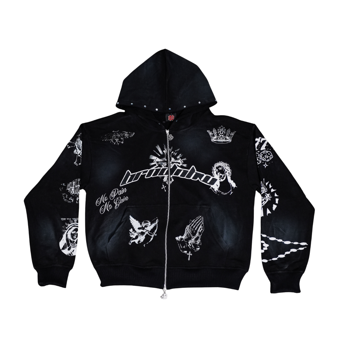 Divine Mercy Zip Hoodie